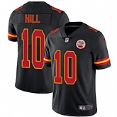 Nike Men & Women & Youth Chiefs 10 Tyreek Hillt Black NFL Vapor Untouchable Limited Jersey,baseball caps,new era cap wholesale,wholesale hats